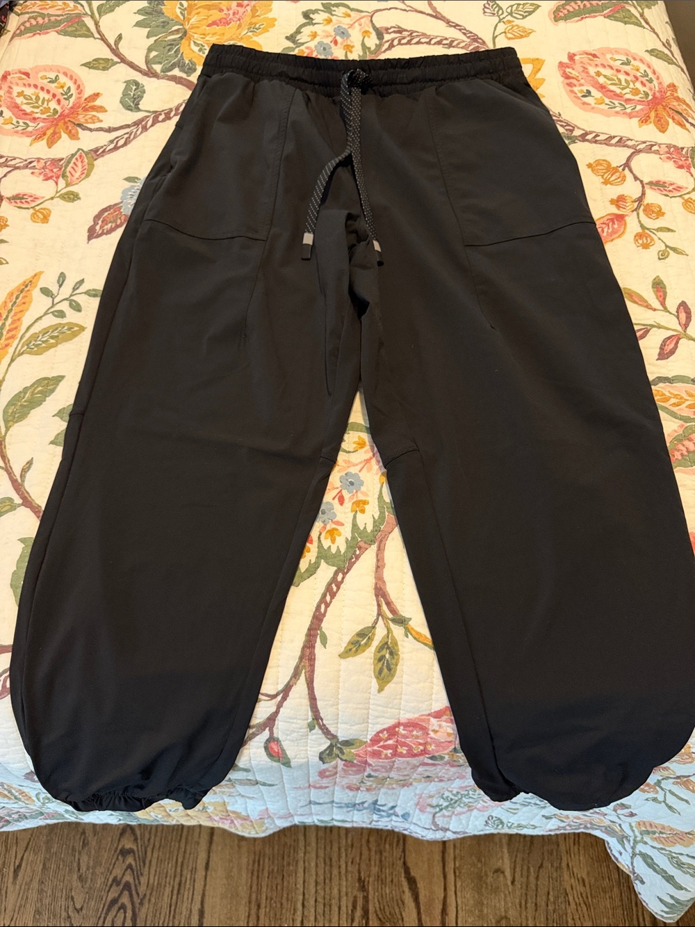 Fabletics Black Women's Drawstring Jogger Pants